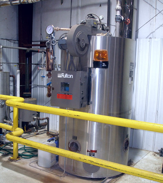 FULTON Model FB-030-A Boiler, 1996,